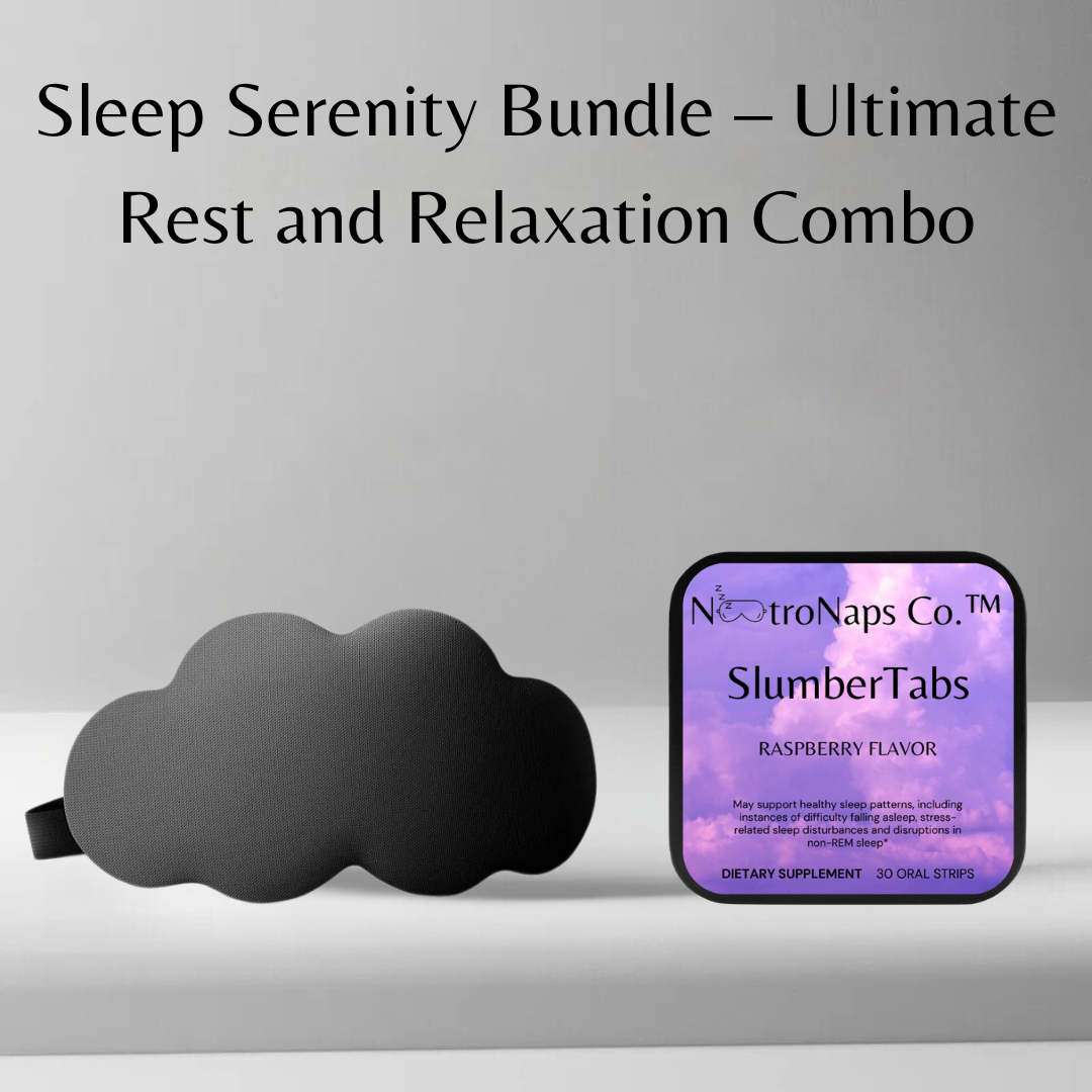 Black Cloud DreamShades and Slumber Tabs Sleep Bundle