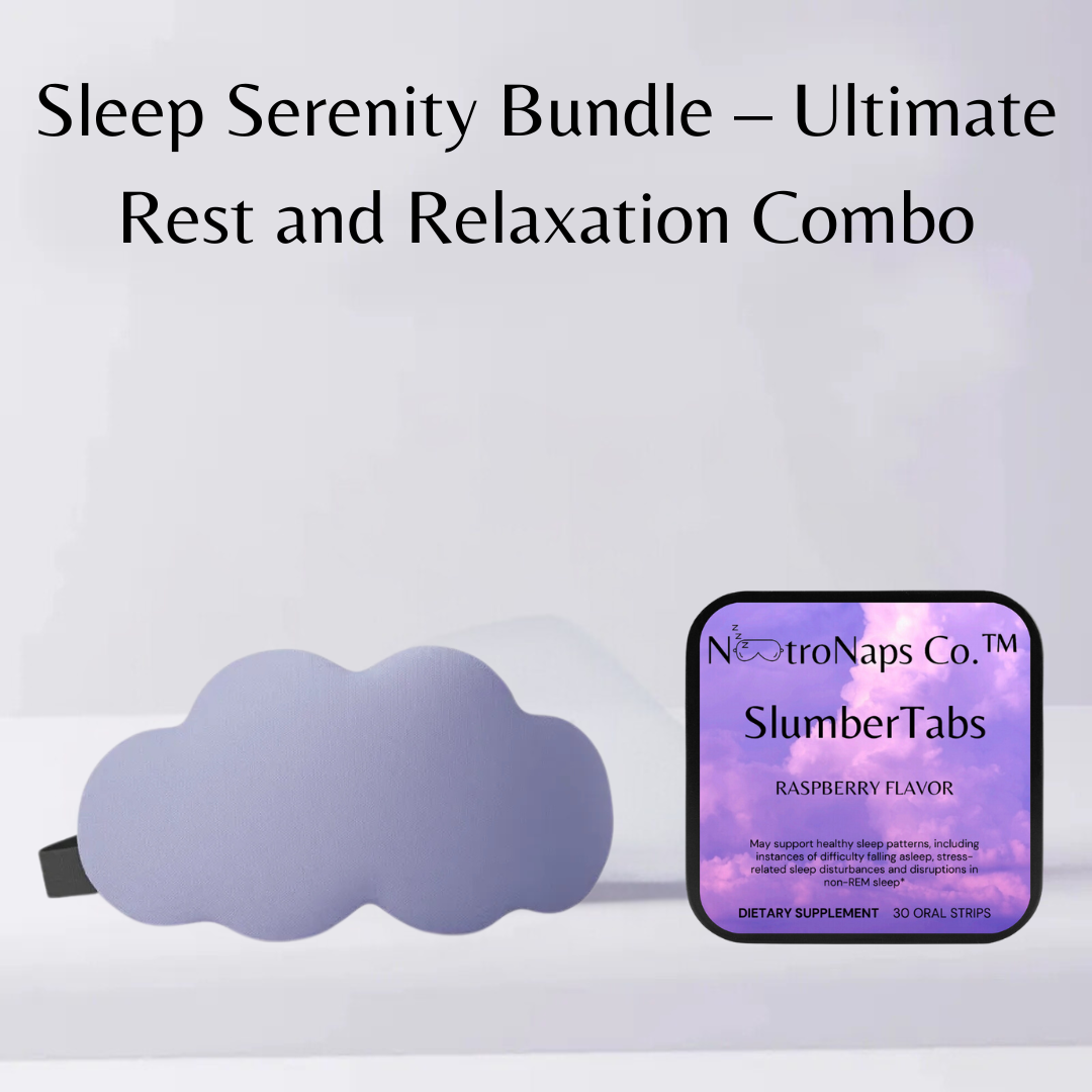 Light Purple DreamShades and Slumber Tabs Sleep Bundle