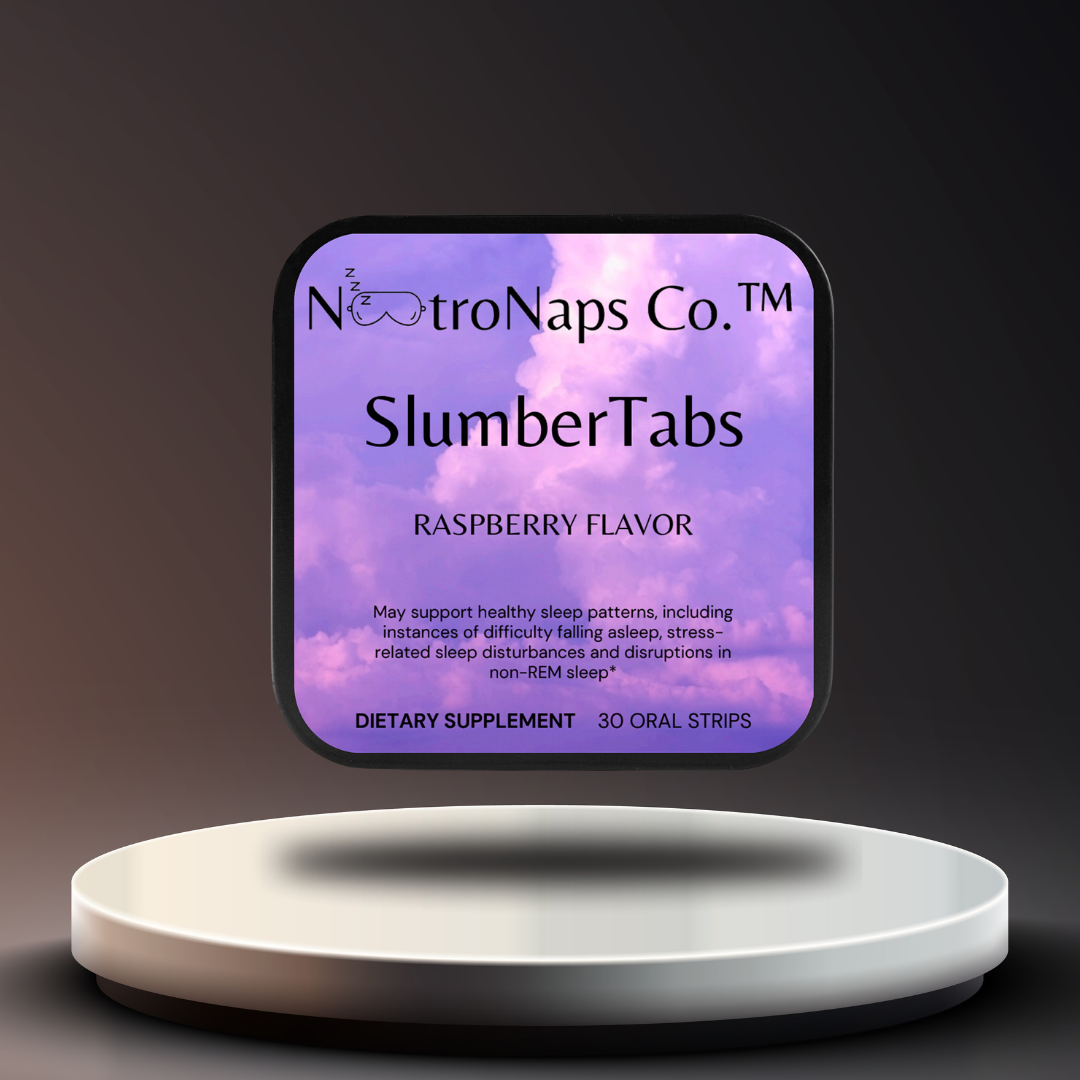 Natural sleep aid NootroNaps Co.™ Slumber Tabs for a restful night’s sleep